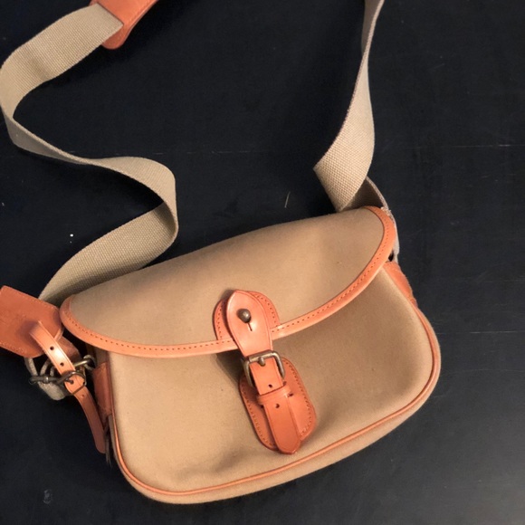 vintage canvas crossbody bag
